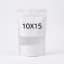 10 X 15 White Stand Up Zip Lock Kraft Bags with Window 30 Pcs Reusable Food Packaging Bags Snack Packaging Bags Coffee Bags Spice Storage Bags