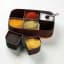 6 in 1 Partition Masala Box Square – Kitchen Seasoning Box with 6 Grid Compartments, Spice Storage Container for Masala, Herbs, Dry Fruits & Condiments