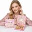 BELZGMEE 16 Colors Sweet Girl Matte Eyeshadow Palette Book Style – Highly Pigmented, Smooth Blendable, Long Lasting Eye Makeup Kit