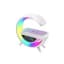 BT-3401 Plus LED RGB Seven Colour Wireless Charging Speaker with Clock Alarm FM Radio Bluetooth Audio High Quality Sound Smart Bedside Design