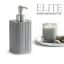 Elegant Square Soap Dispenser Bottle – Refillable Liquid Soap Dispenser with Modern Pump Design for Hand Wash, Lotion, Shampoo, Sanitizer & Bathroom Use