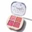 Kiss Touch Colourful Blush Palette – Highly Pigmented Smooth Blend Blusher Powder with Soft Matte Finish for Natural Rosy Cheeks & Glam Makeup Looks