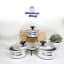 Kitchen King Baby King 6-Piece Casserole Set 12-16cm – Durable Stainless Steel Cookware with Lids for Home Kitchen Cooking & Storage
