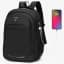 Men’s Oxford School Backpack – Waterproof Laptop Bag for Boys with Large Capacity, Durable Shoulder Backpack Ideal for College, Travel, Office, and Daily Use
