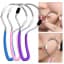 Painless Facial Hair Remover Spring Tool – Stainless Steel Manual Threading Epilator for Upper Lip, Chin & Face Hair Removal Portable Beauty Tool for Women