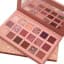 Premium 18-Color Matte and Glitter Eyeshadow Palette Kit Featuring Highly Pigmented Ultra-Blendable Nude Shades with Waterproof and Long-Lasting Formula for Professional and Daily