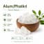 White Alum Phitkari Whole 500g Safaid Fitkari