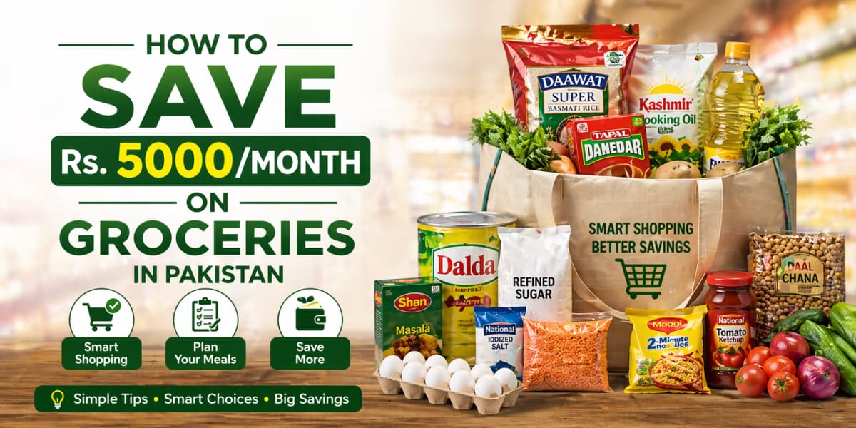 How to Save 5000 Month on Groceries in Pakistan