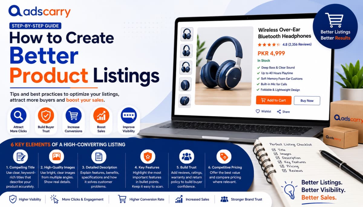 How to Create Better Product Listings: A Complete Guide to Product Listing Optimization