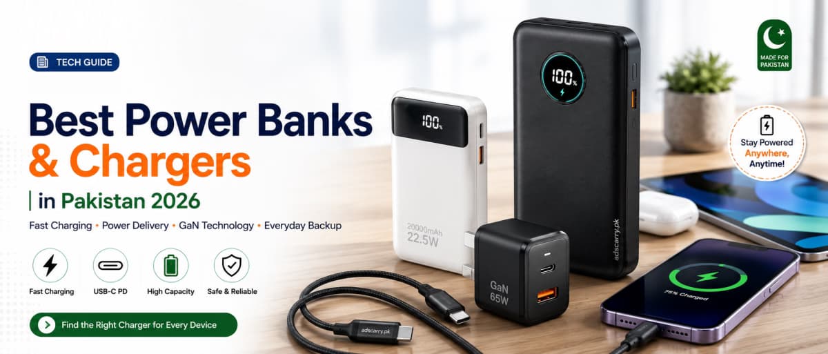 Best Power Banks & Chargers in Pakistan (2026): Complete Buying Guide