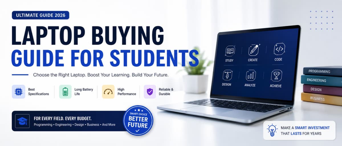 How to Choose the Best Laptop for Students in Pakistan 2026: Complete Buying Guide